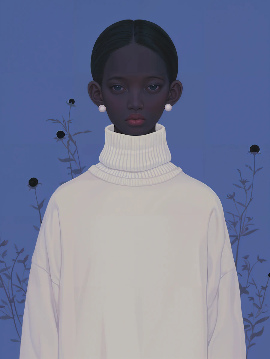Elegant Digital Portrait