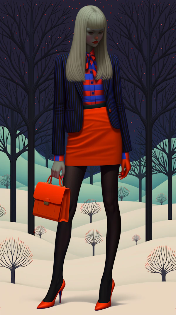 Surreal Forest Fashion