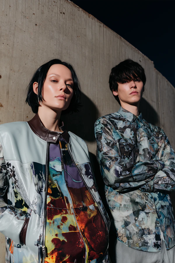 Abstract Fashion Duo