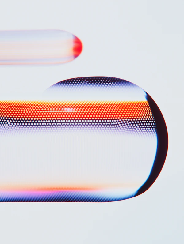 Abstract Shapes with Capsule Forms