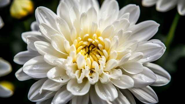 Close-up of White Chrysanthemum