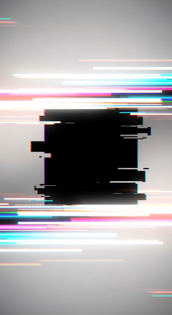 Glitch Art Composition