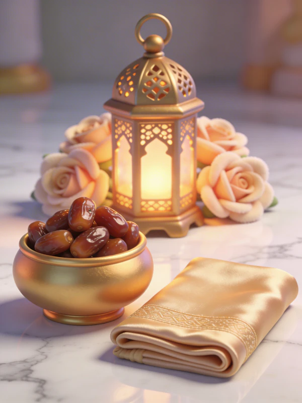 Golden Lantern Scene