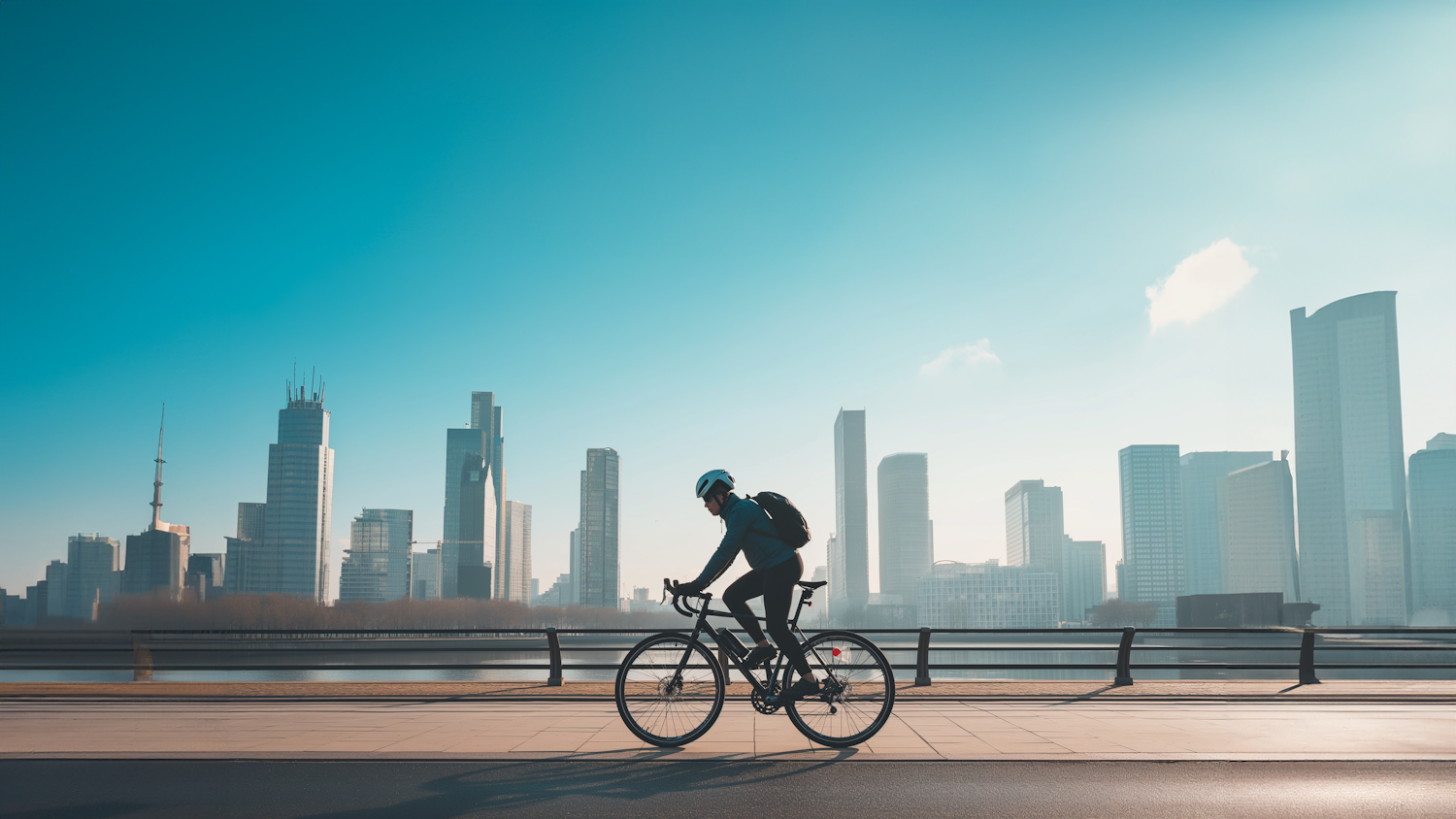 Urban Cycling Serenity