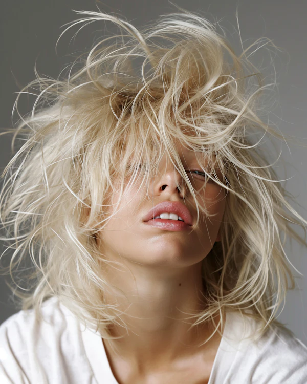Wild Tousled Portrait