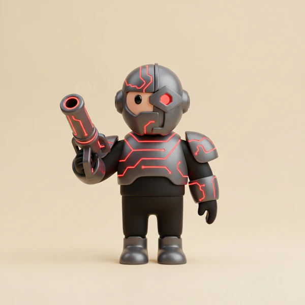 Futuristic Toy Soldier