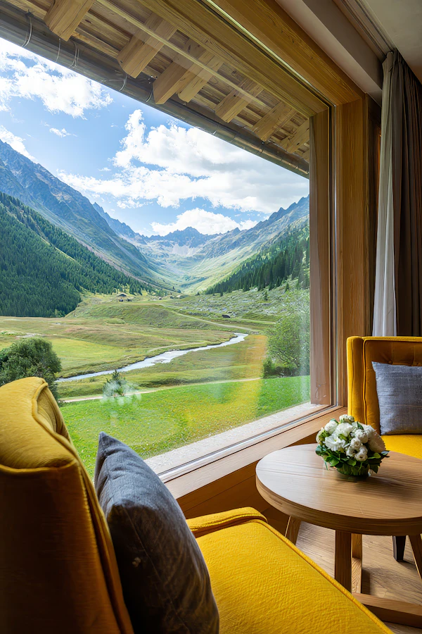 Cozy Interior with View