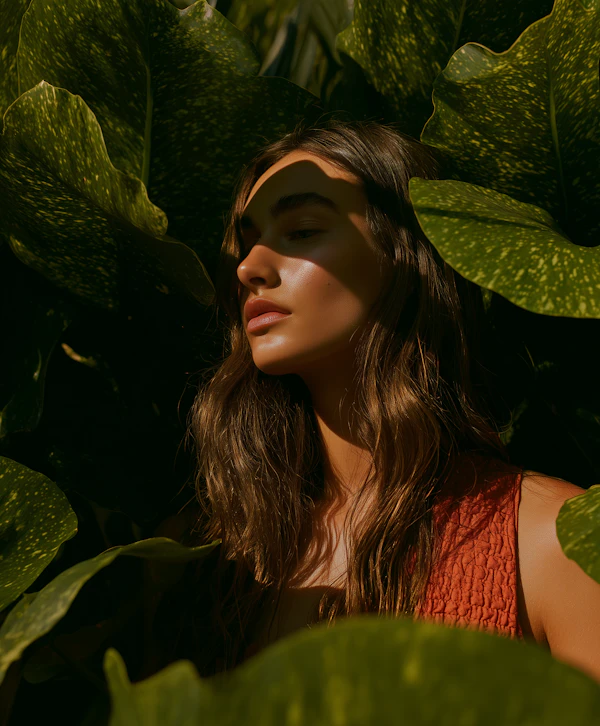 Serene Nature Portrait
