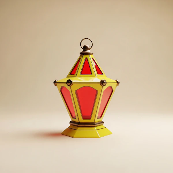 Geometric Lantern Design