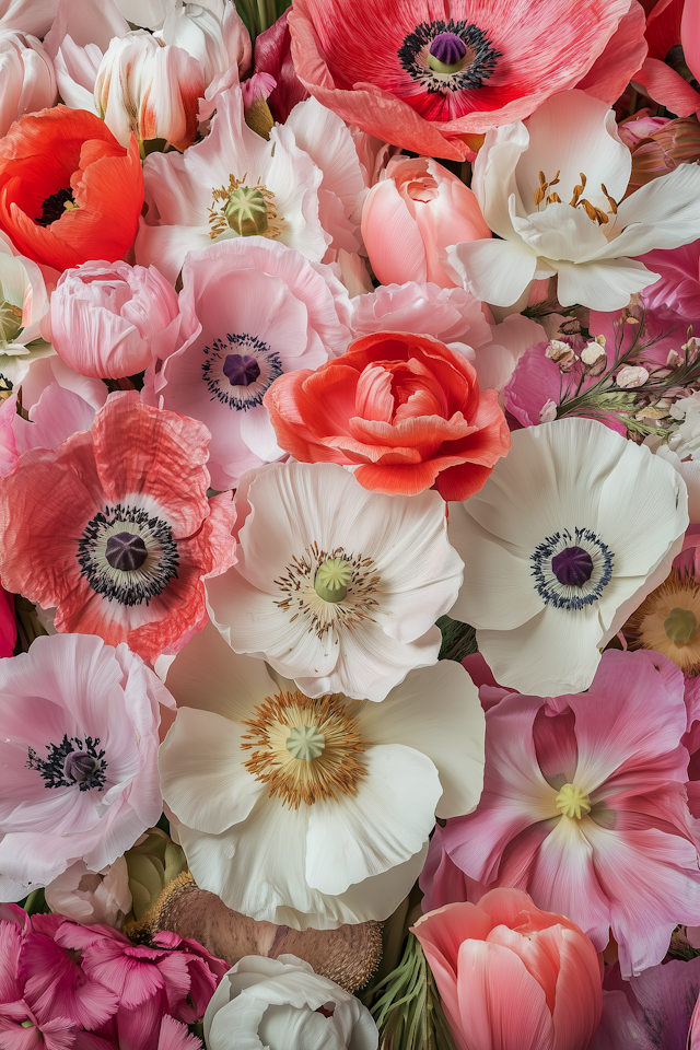 Vibrant Floral Close-up