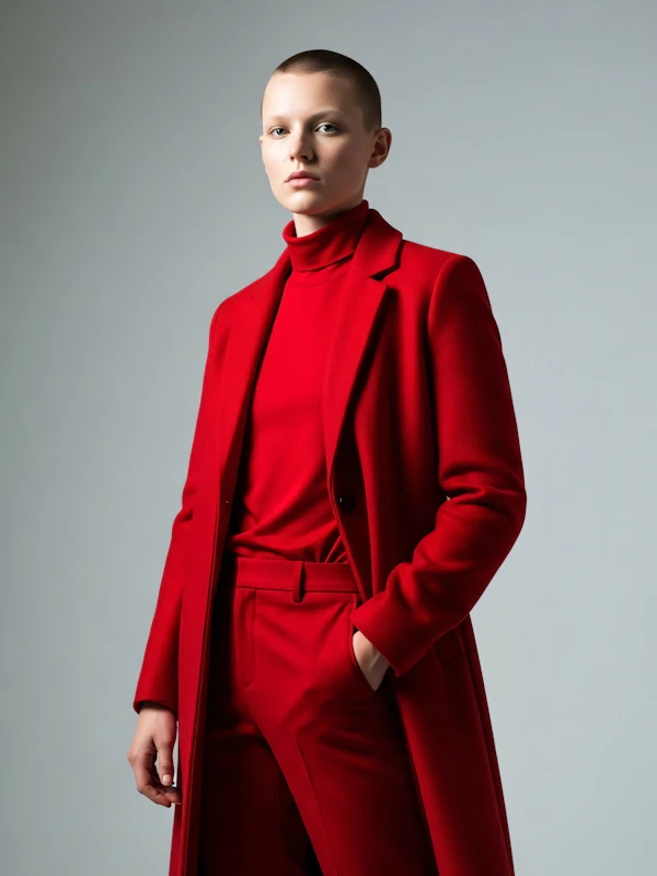 Bold Red Attire