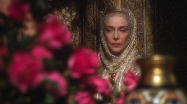 Golden Elegance Portrait