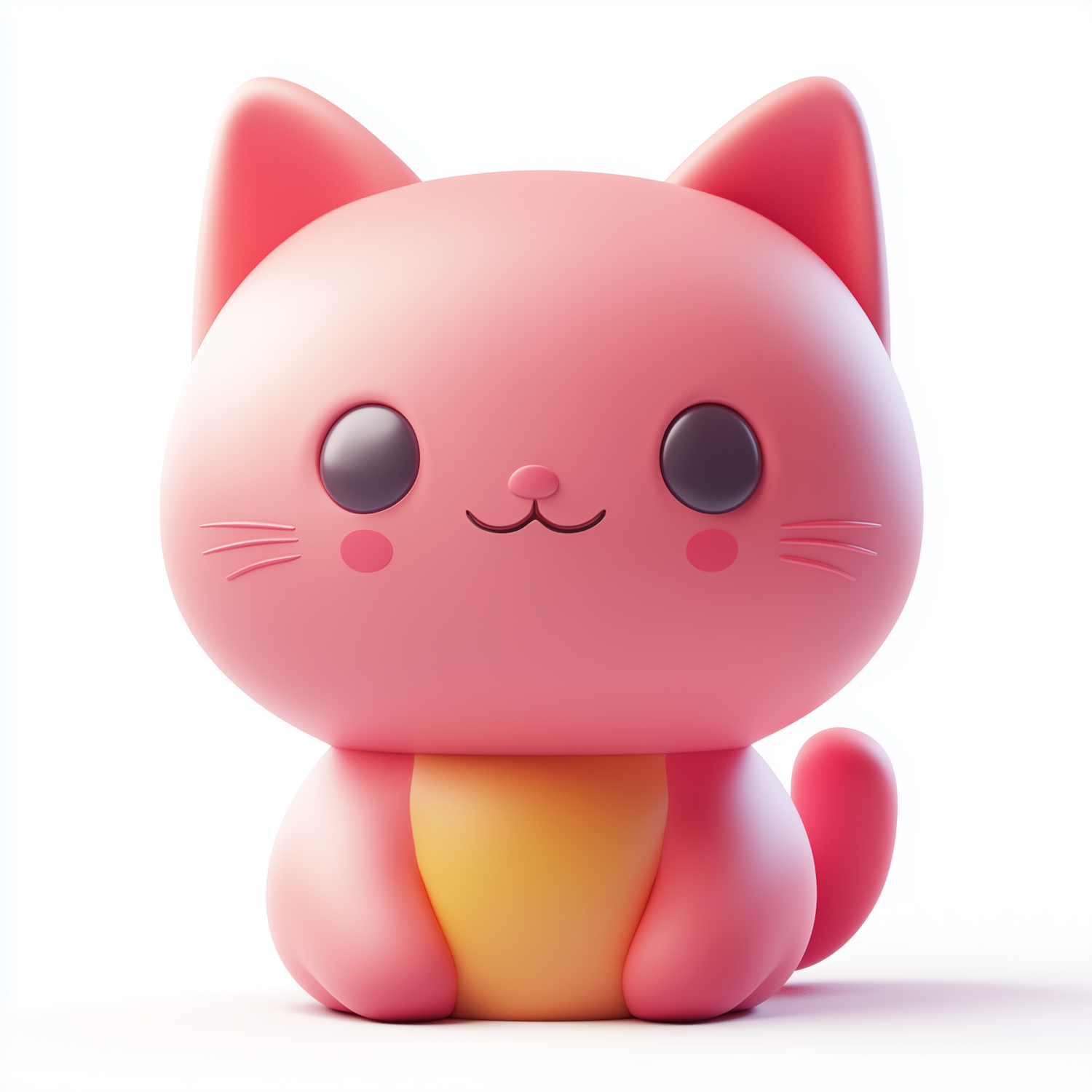 Cute Stylized Cat Character