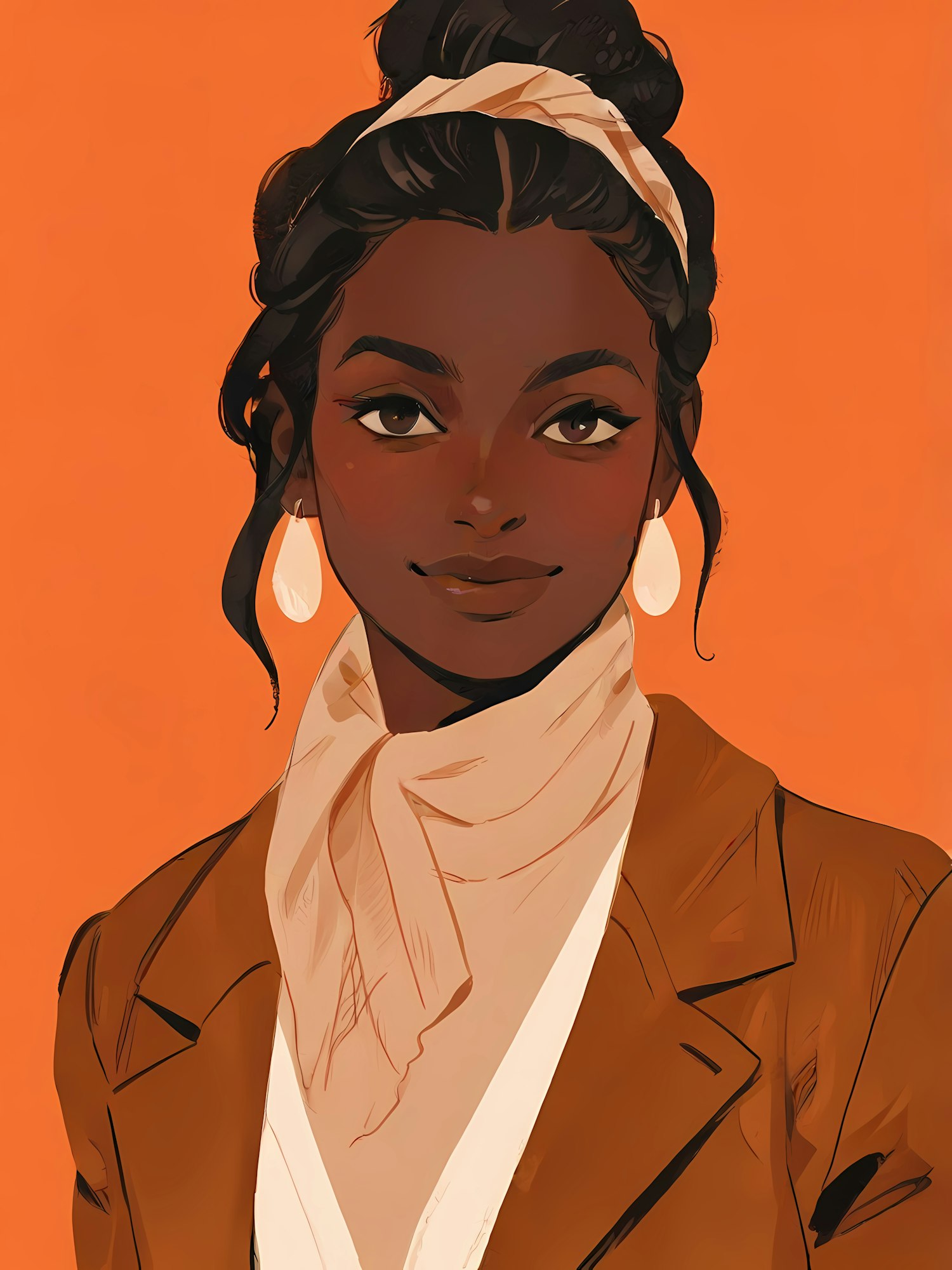 Stylized Woman Illustration