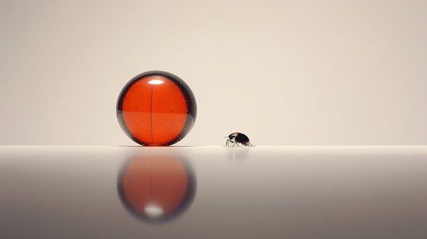 Surreal Sphere and Beetle