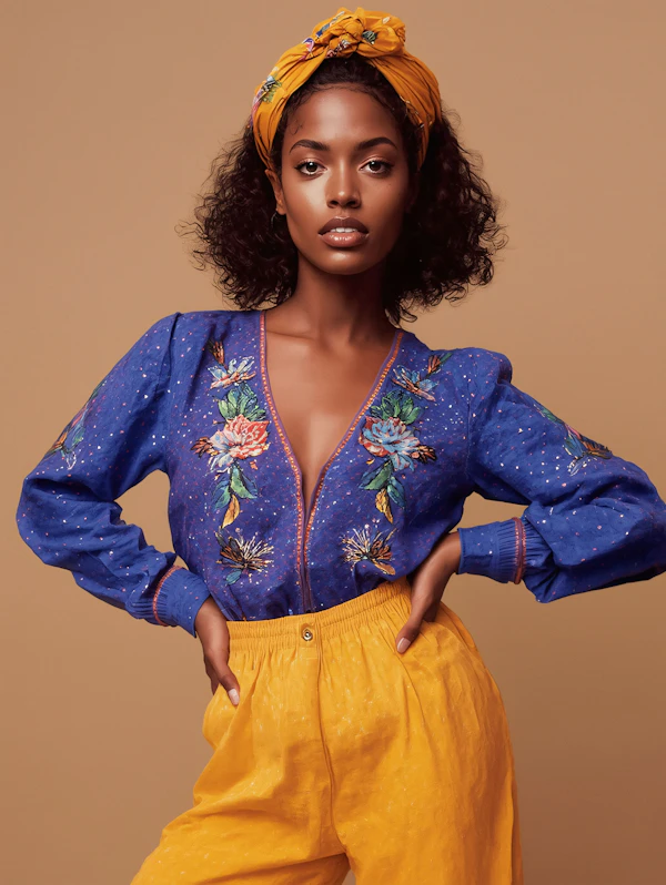 Confident Woman Posing