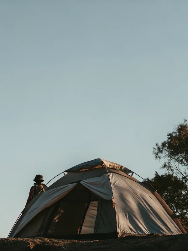 Camping Serenity Scene