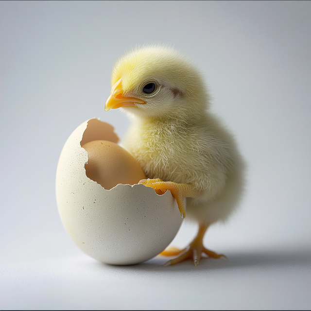 Newly Hatched Chick