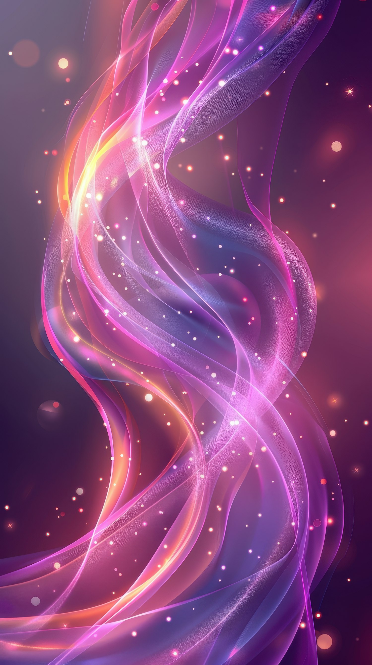 Swirling Ribbons of Light