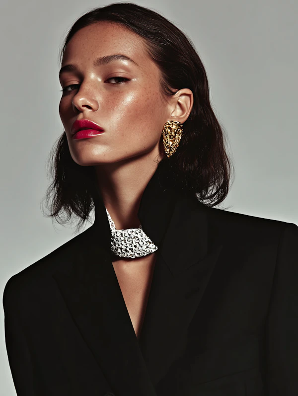 Elegant Studio Portrait