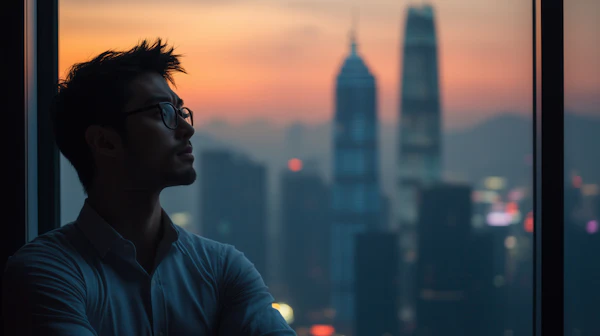 Thoughtful City Gaze