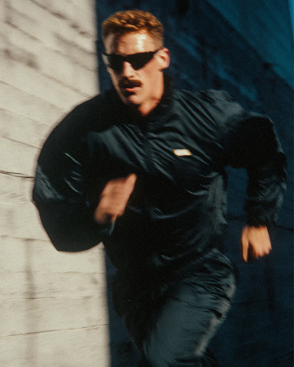 Running Man in Motion