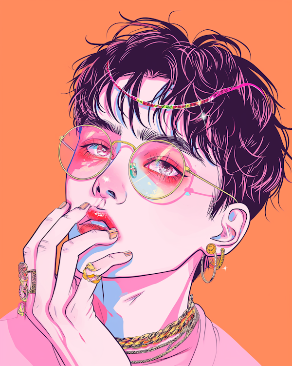 Neon Gaze