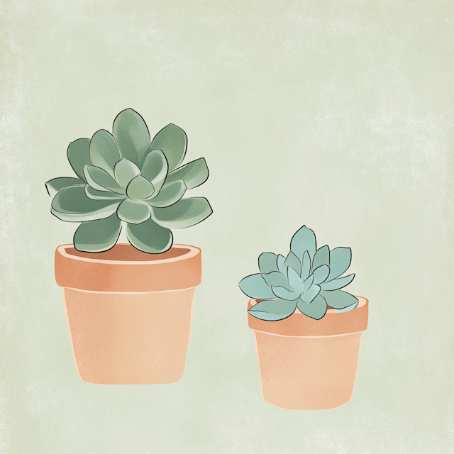 Succulent Illustration