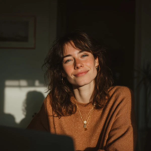 Woman in Warm Lighting