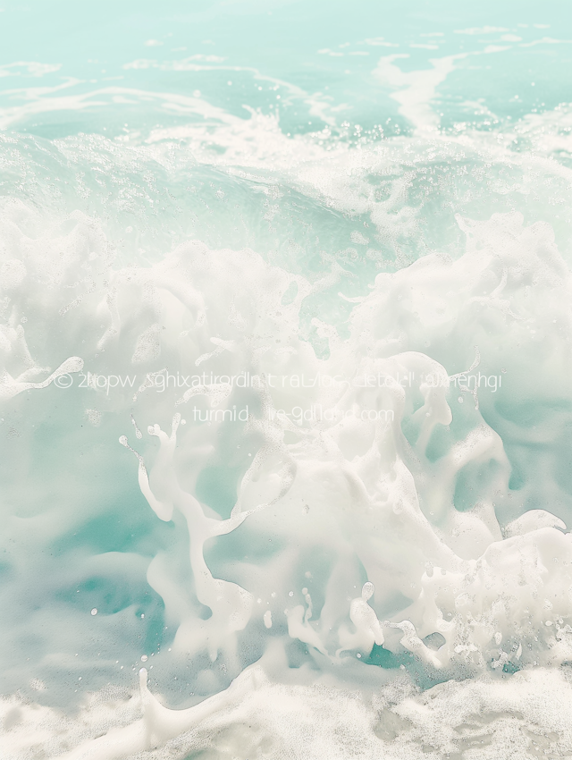 Ocean Waves Close-Up