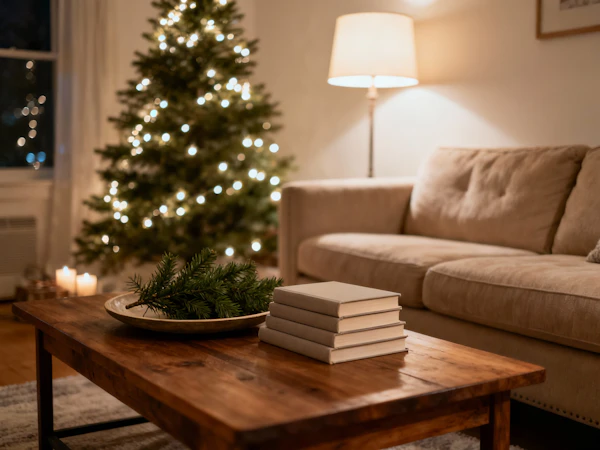 Cozy Christmas Living Room