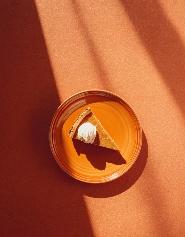 Single Slice of Pumpkin Pie