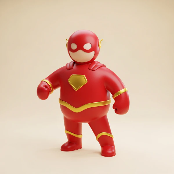 Cartoon Superhero