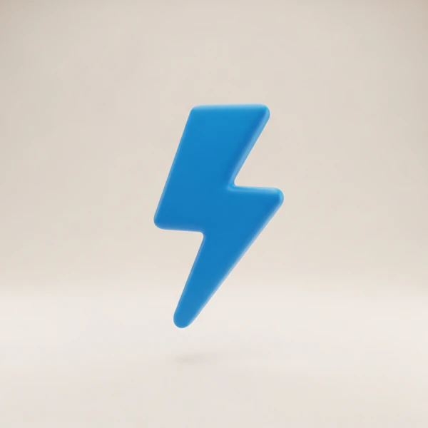 Stylized Lightning Bolt