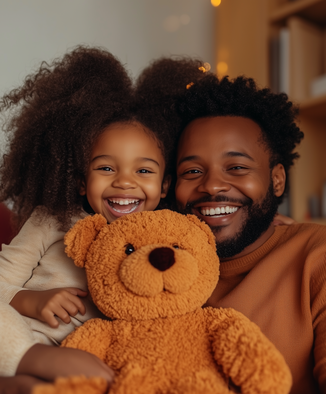 Joyful Family Scene