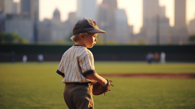 The Contemplative Young Ballplayer