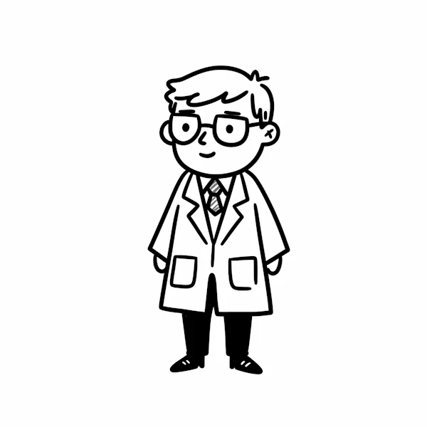 Minimalist Scientist Art