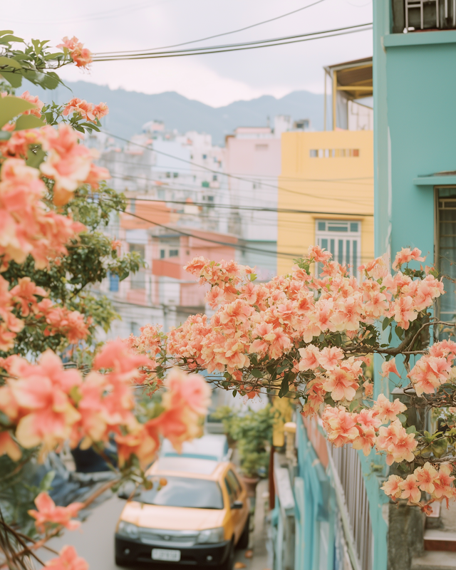 Urban Floral Harmony