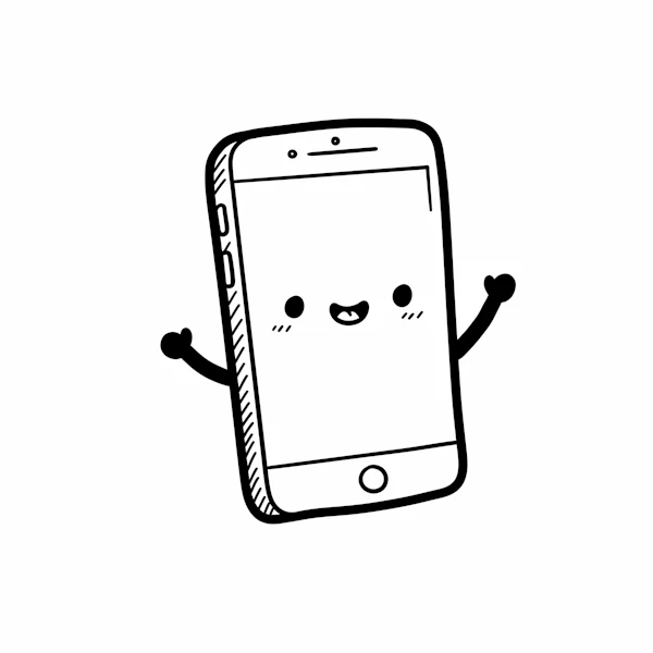 Cheerful Smartphone Art