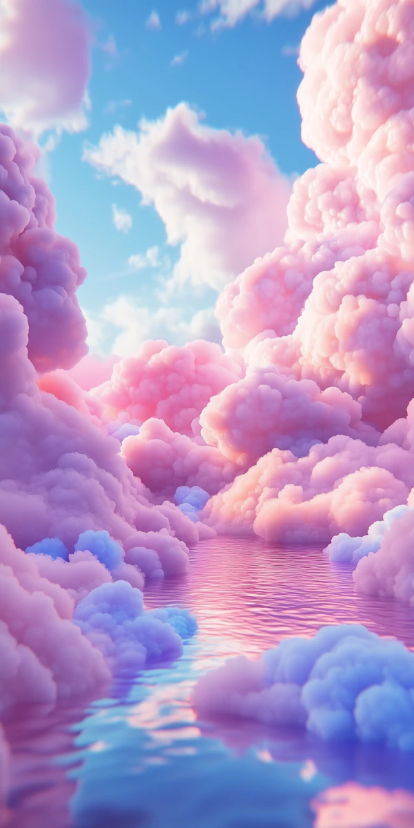 Dreamy Cloud Reflection