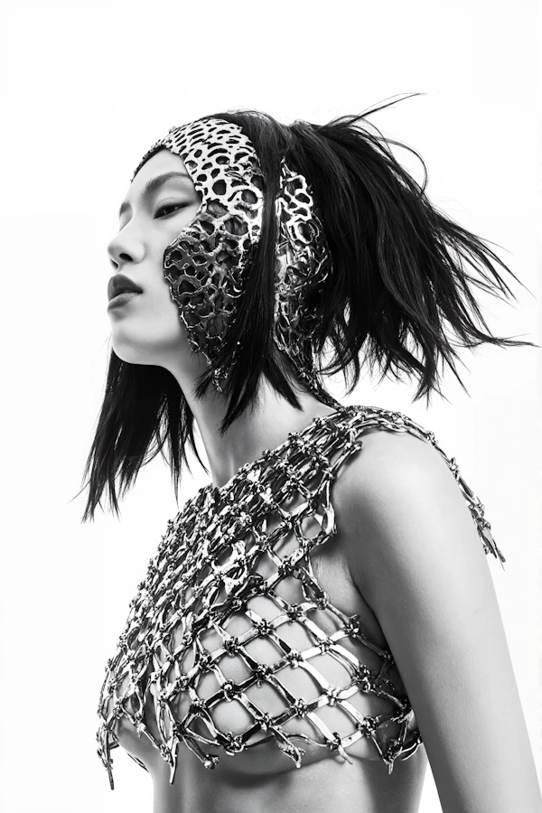 Futuristic Fashion Portrait