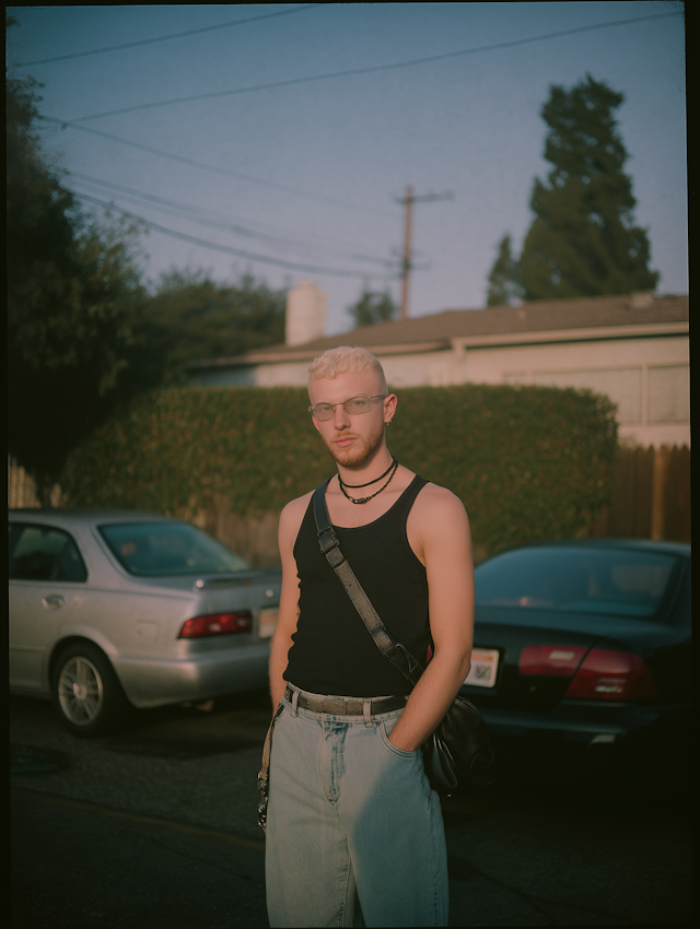 Young Man Outdoors