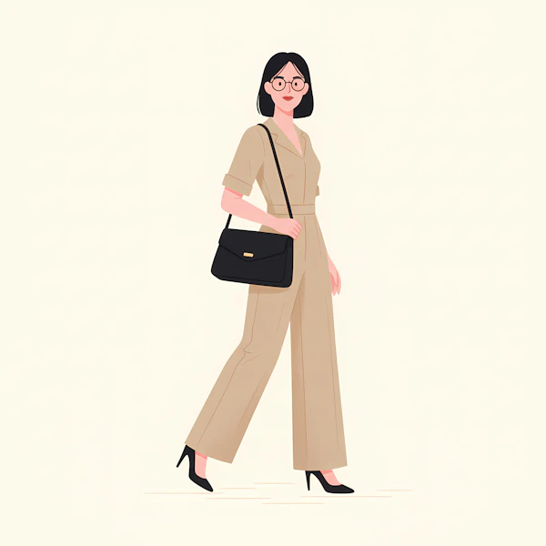 Elegant Woman Illustration