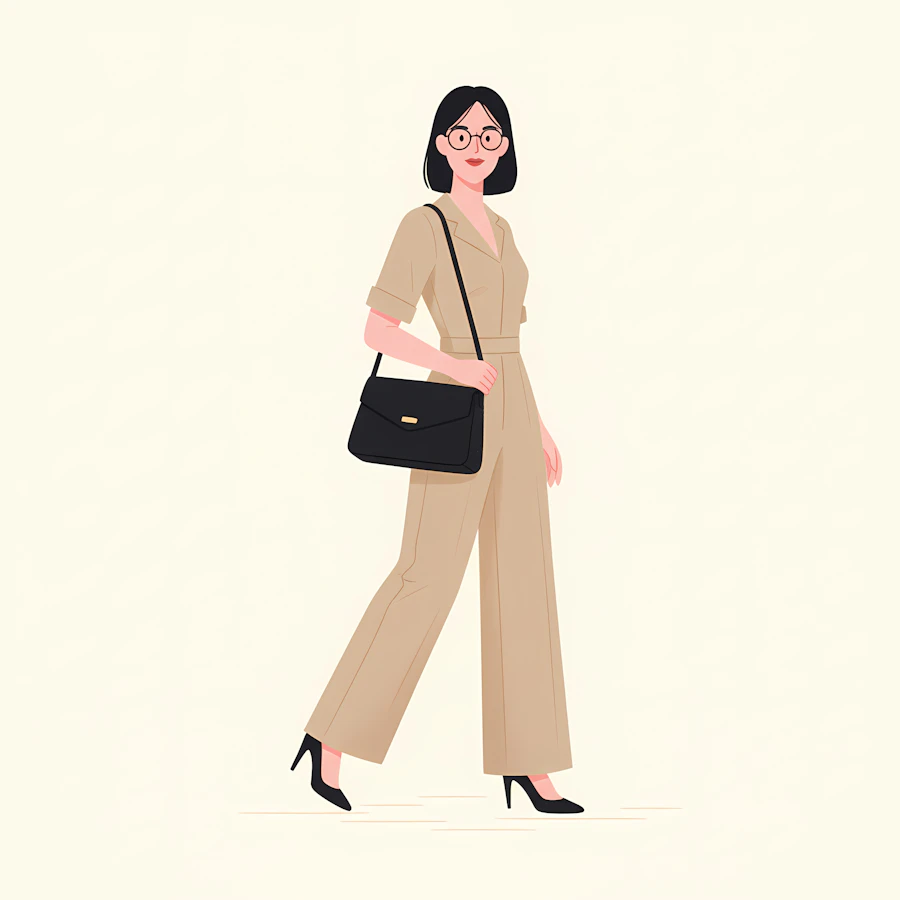 Elegant Woman Illustration