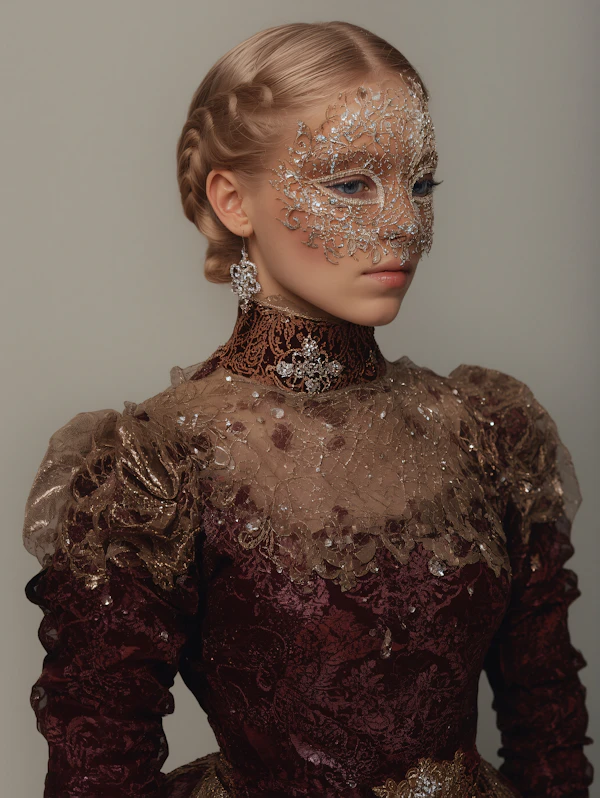 Elegant Masquerade Attire