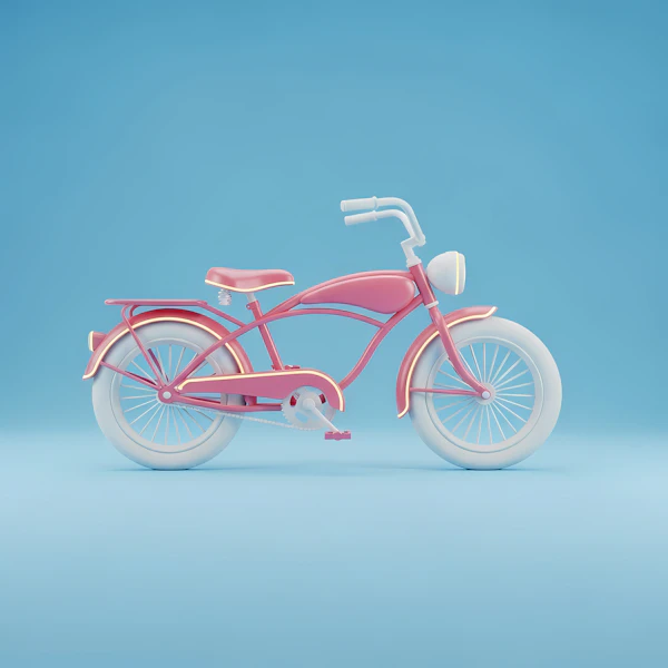 Retro Bicycle Illustration