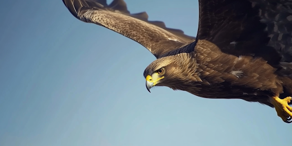 Majestic Eagle in Flight