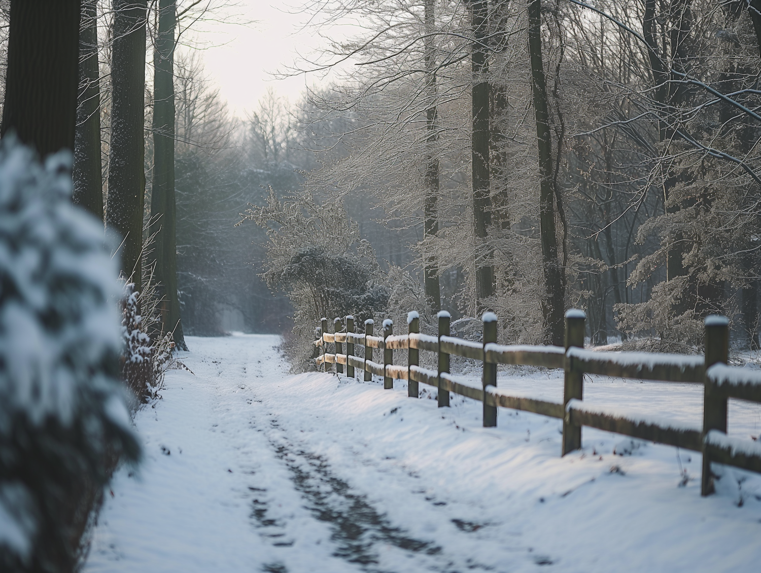 Serene Winter Morning