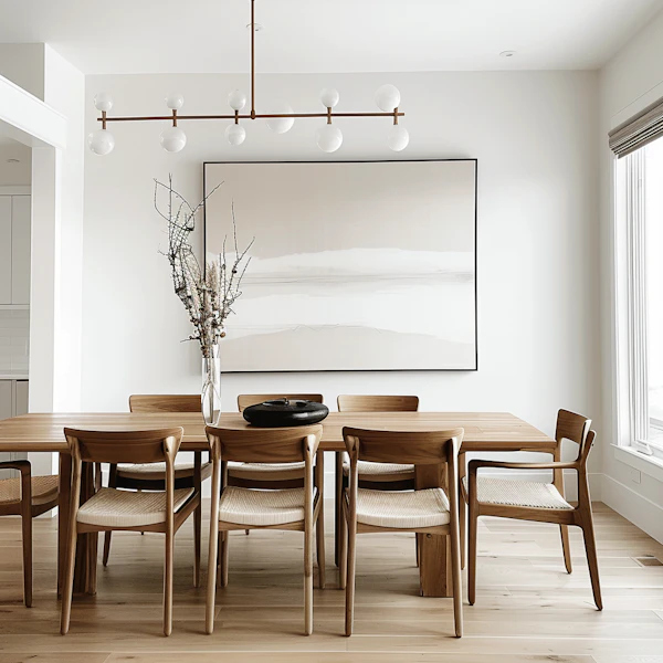 Modern Minimalist Dining Room