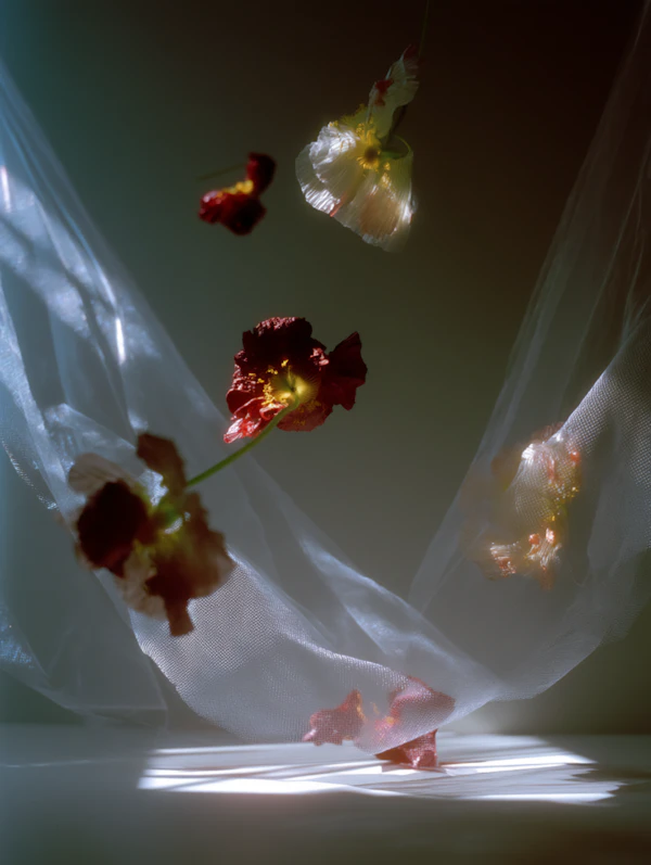 Floating Ethereal Flowers